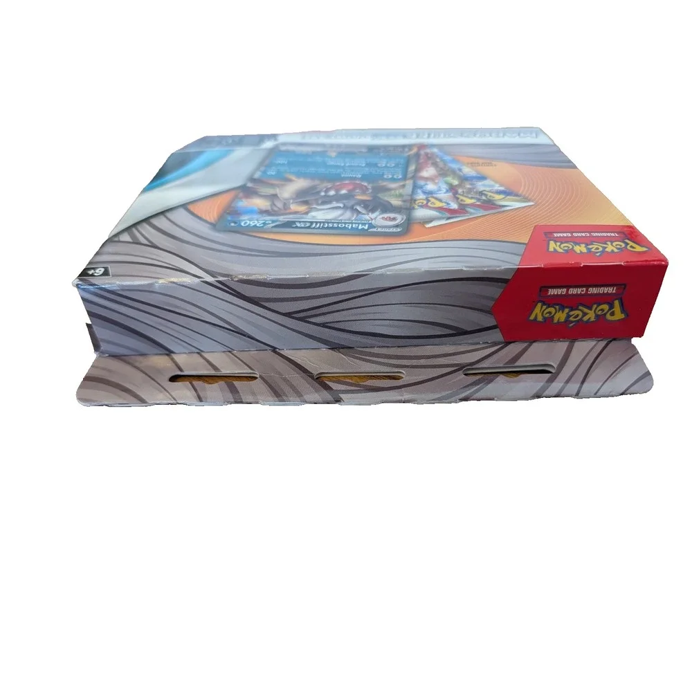 Pokemon TCG Mabosstiff ex Showcase Box Sealed Promo & 3 Booster Packs New in Box